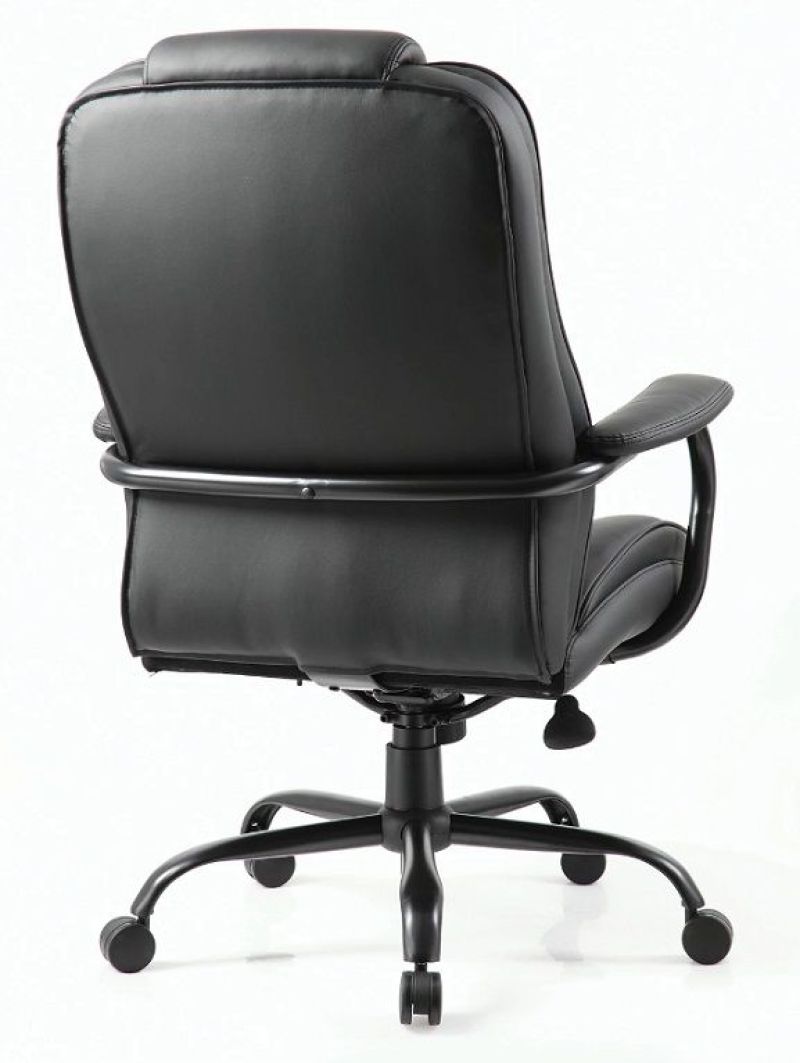 Кресло офисное brabix premium heavy duty hd 004 нагрузка до 200 кг экокожа черное 531942
